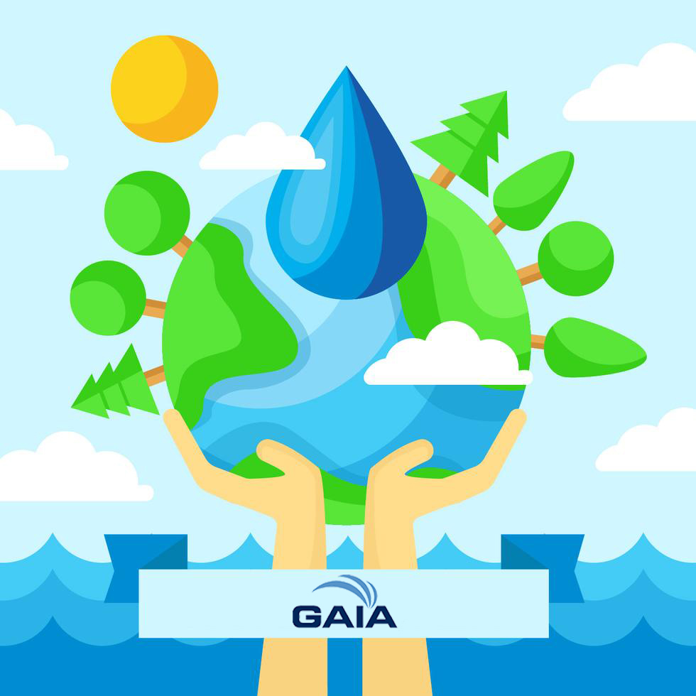 save water poster vector